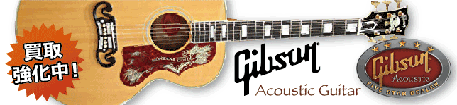 Gibson(ギブソン) アコースティックギター高価買取中!